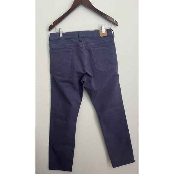 NWT J. Crew Size 30/30 484 Slim-fit garment-dyed five-pocket pant In Dusty Navy - Picture 6 of 10